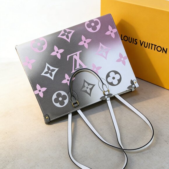 Louis Vuitton Onthego GM Monogram Gradient Pink - Picture 2 of 6